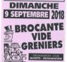 Brocante 9 septembre 2018