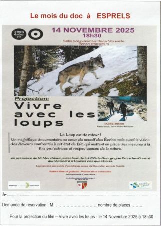 Projection : Vivre avec les loups
