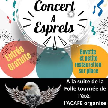 Concert à Esprels le samedi 03 Août