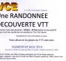 Tous à VTT le samedi 05 Mai 2018