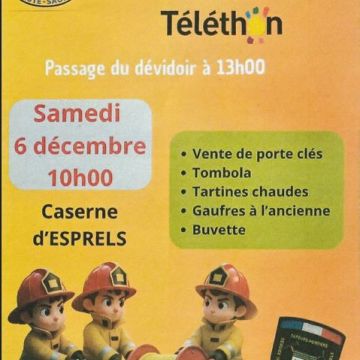 Téléthon : Dévidoirs de l'espoir