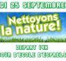 Opération "Nettoyons la nature !"