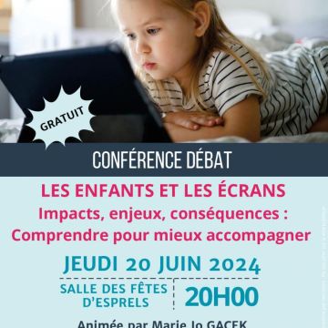 Conférence-Débat : Les enfants et les écrans