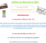 Médiathèque : Ateliers du mercredi en mars