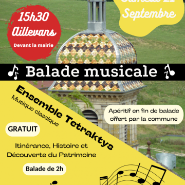 Balade musicale à Aillevans