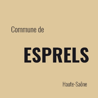 Commune de Esprels en Haute-Saône